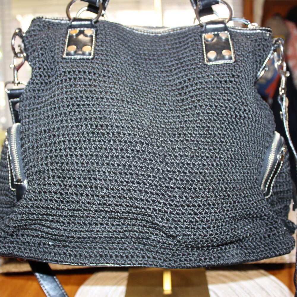 The Sak Crocheted Crossbody Purse BOHO look - Picture 9 of 15
